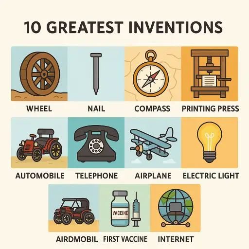 세계 10대 발명품 총정리