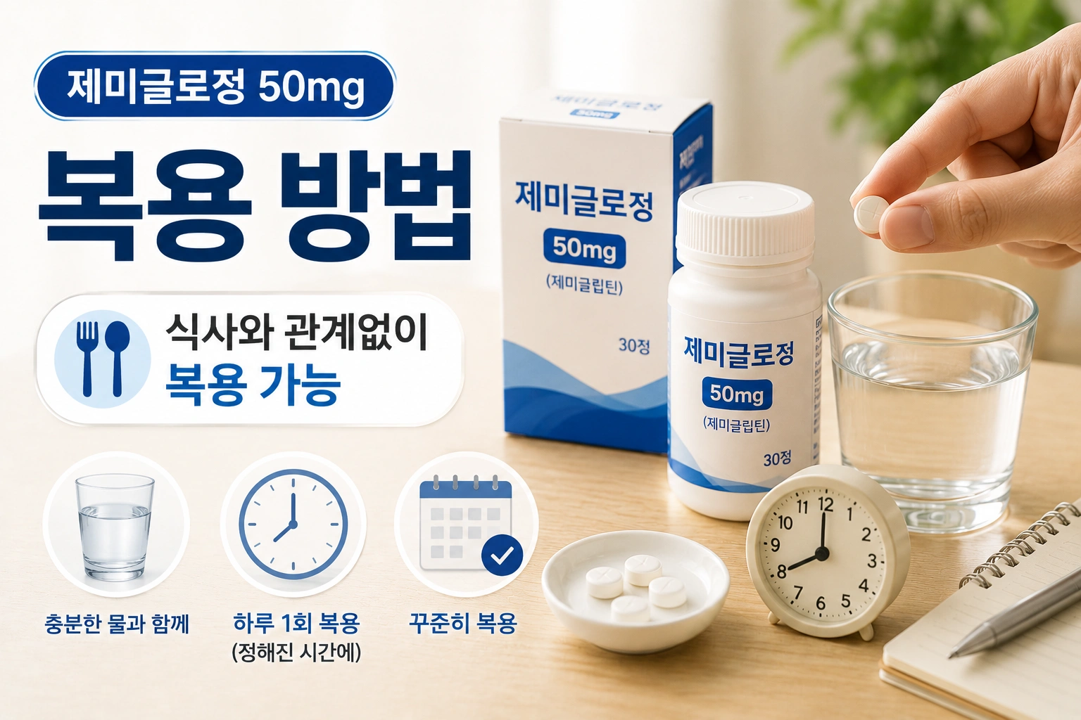 03_제미글로정_복용방법