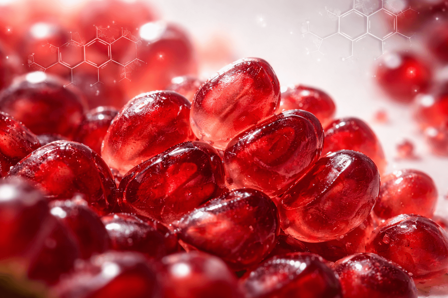 석류에 함유된 핵심 성분 - 엘라그산과 항산화 복합체