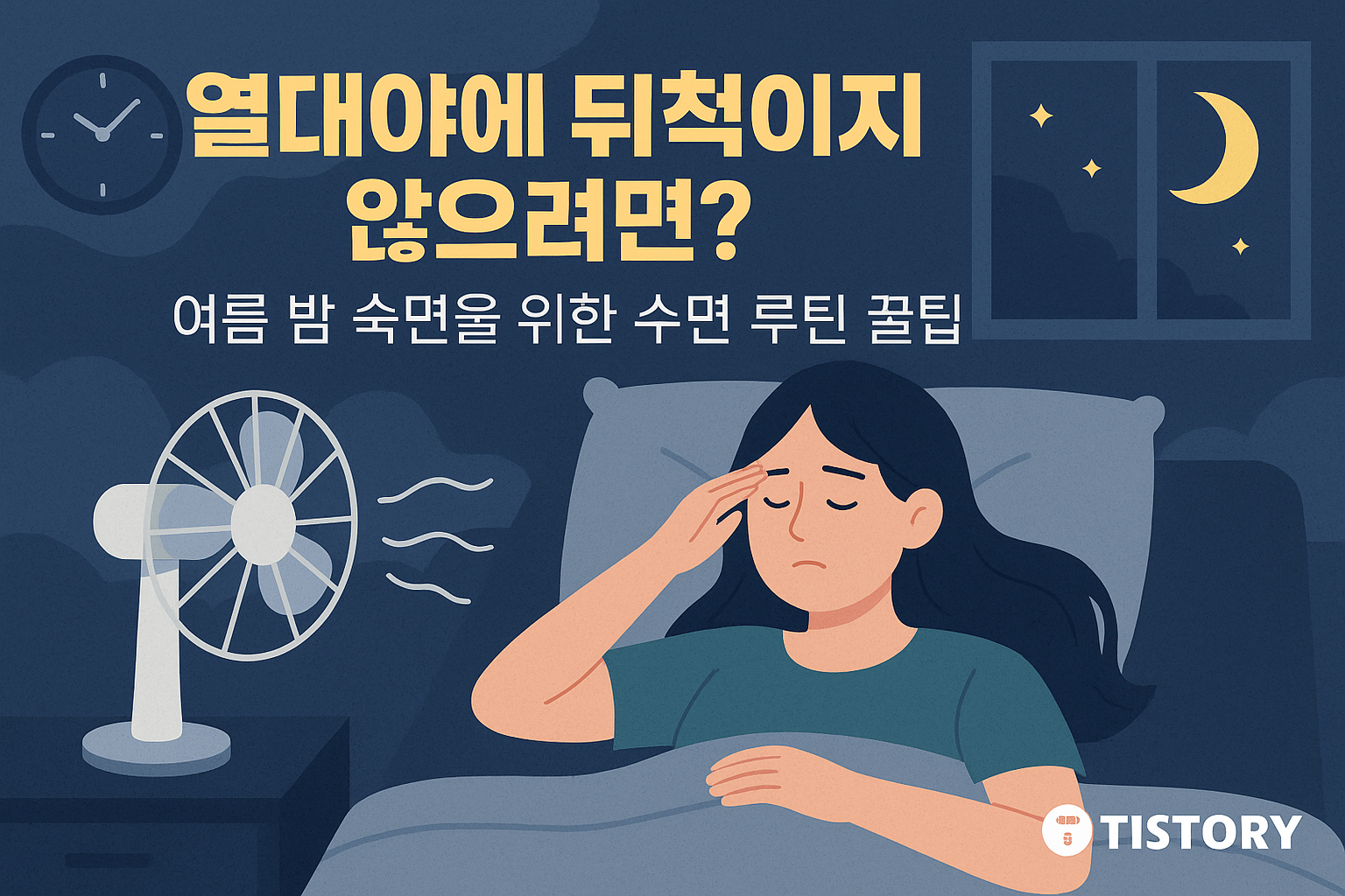 여름 밤 숙면을 위한 수면 루틴 꿀팁