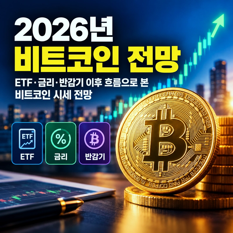2026년 비트코인 전망 총정리
