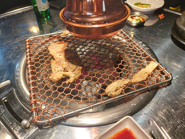 닭구이 숯불구이