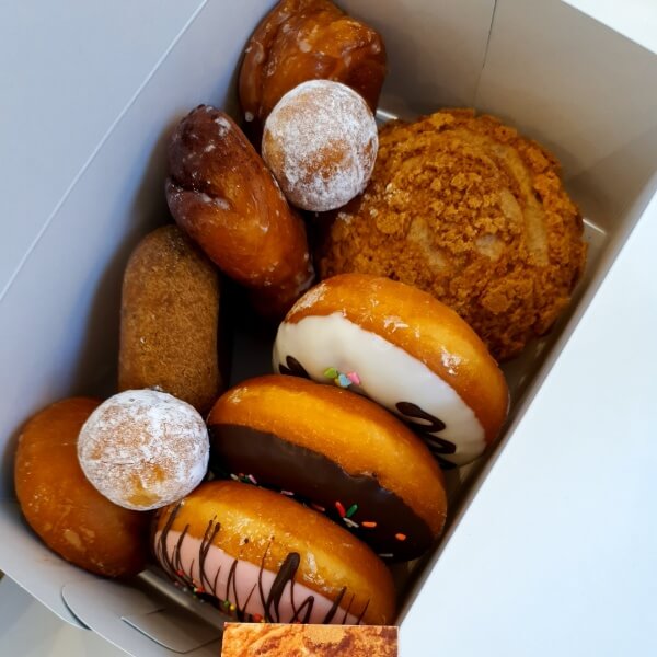 도넛 포장 사진