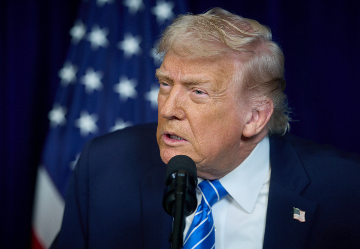 발언하는 트럼프대통령