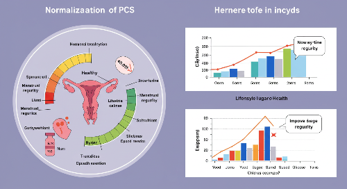 PCOS 증상 치료를 통한 생리 주기 정상화