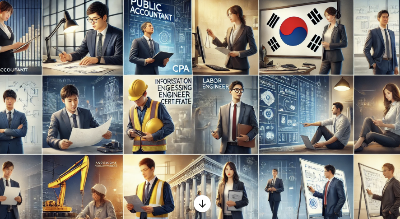 국내 인기 전문 자격증 이미지
