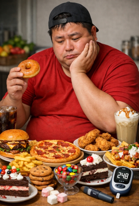 당뇨에 치명적인 음식들