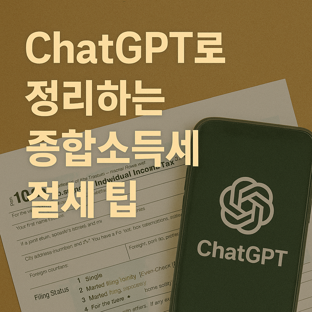 ChatGPT로 정리하는 종합소득세 절세 팁