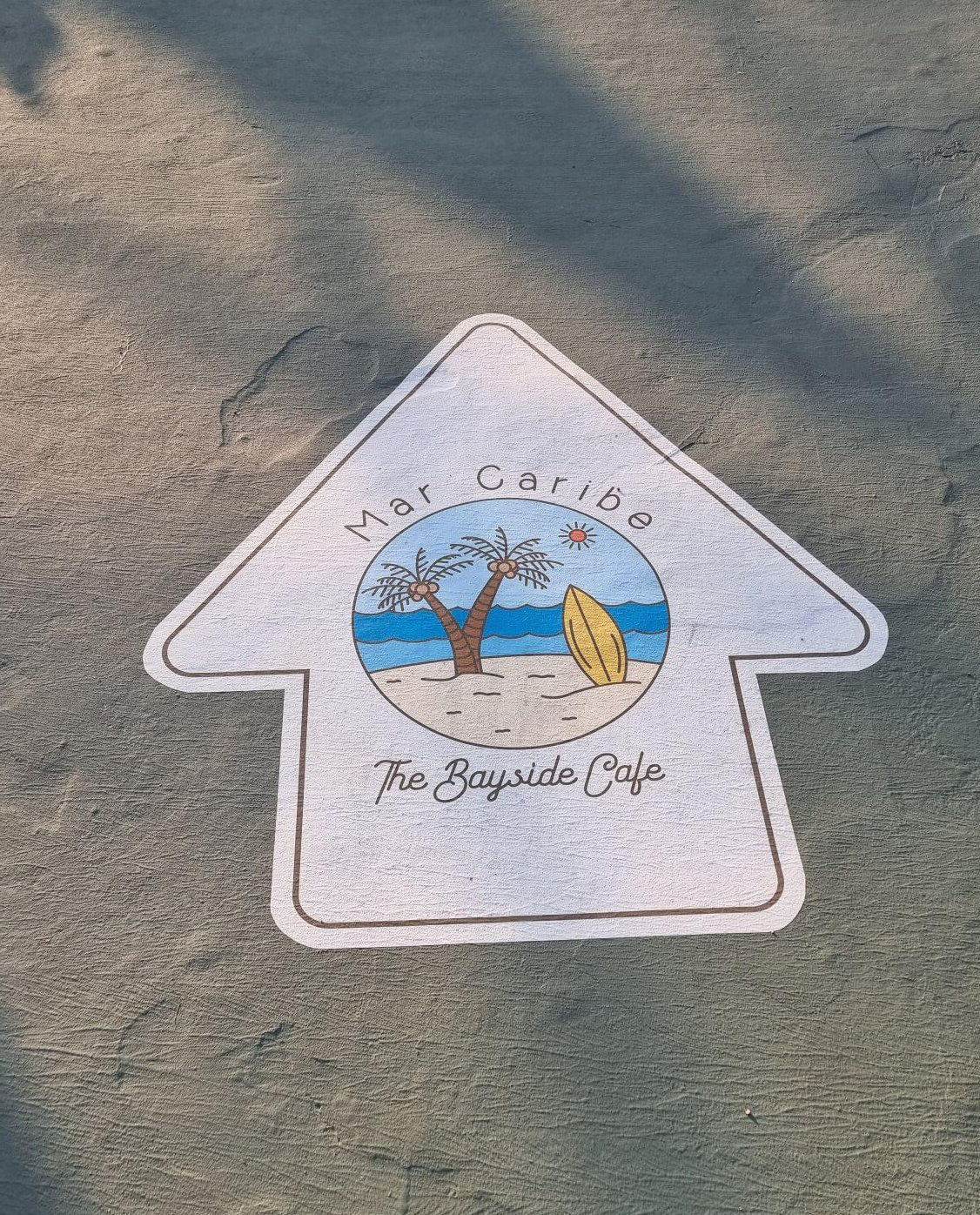 캐리비안 베이 마르카리베 가는길 안내 화살표