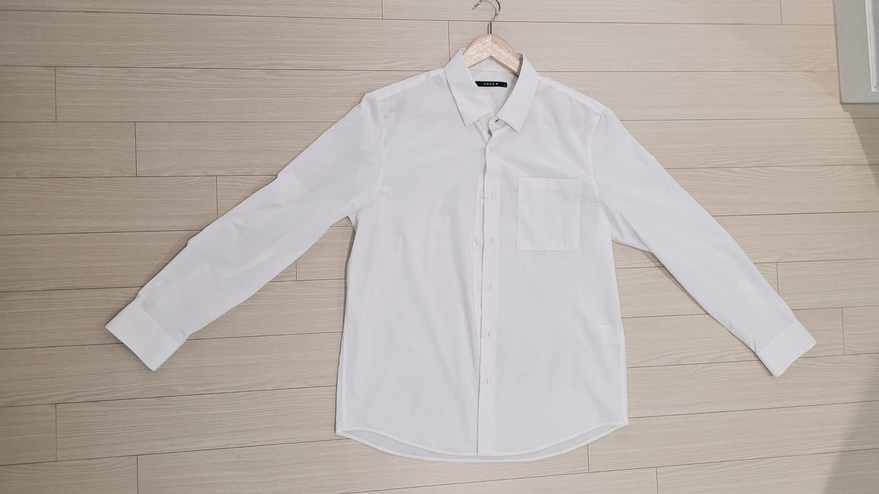 다리미 없을 때 셔츠 주름 펴기