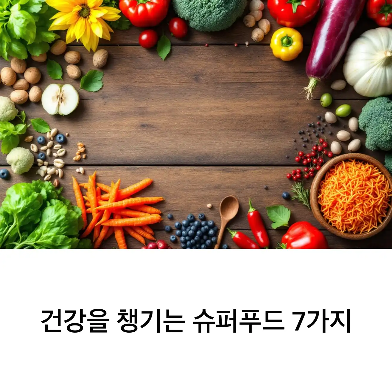 한국에서 쉽게 구할 수 있는 영양가 높은 식재료 7선