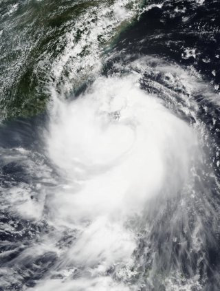 10호 태풍 바이루 예상 경로