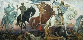 요한 묵시록 8장 일곱째 인과 첫째 나팔 심판의 시작_17