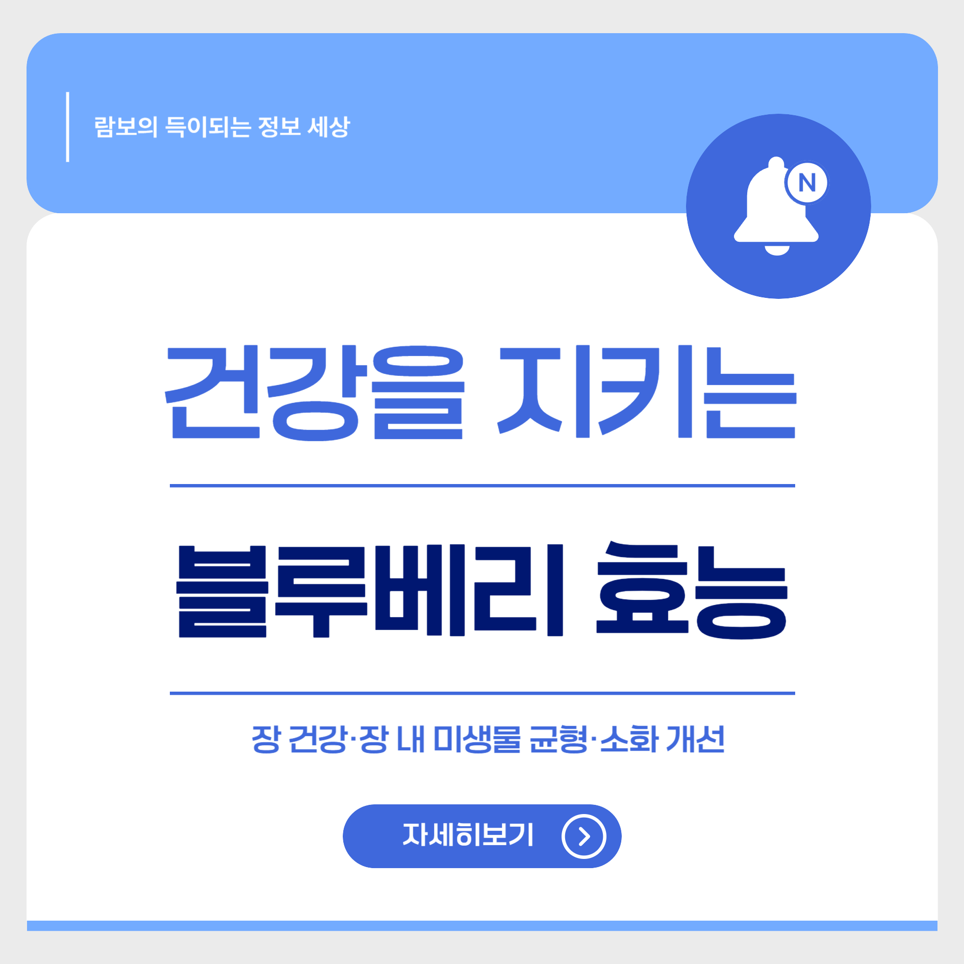 블루베리 효능