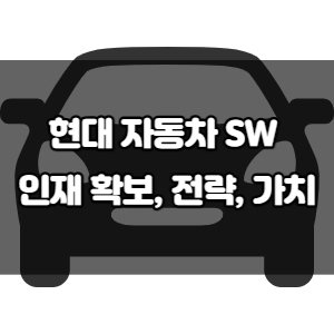 현대 자동차 SW 인재 확보#44; 전략#44; 제공하는 가치