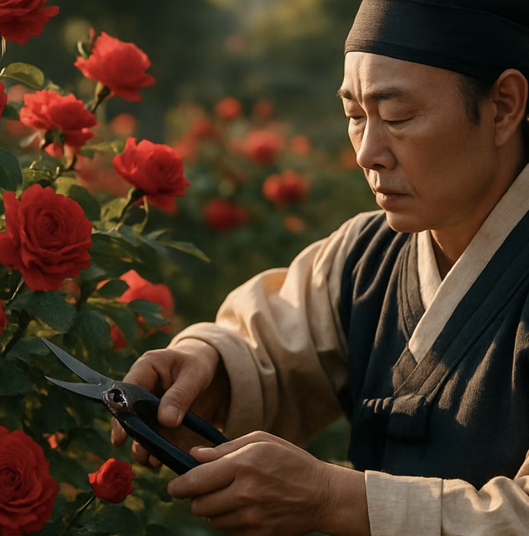 더 아름다운 꽃을 위한 과감한 가위질 (가지치기)