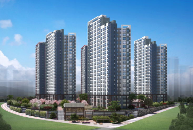 금성백조 예미지 조감도