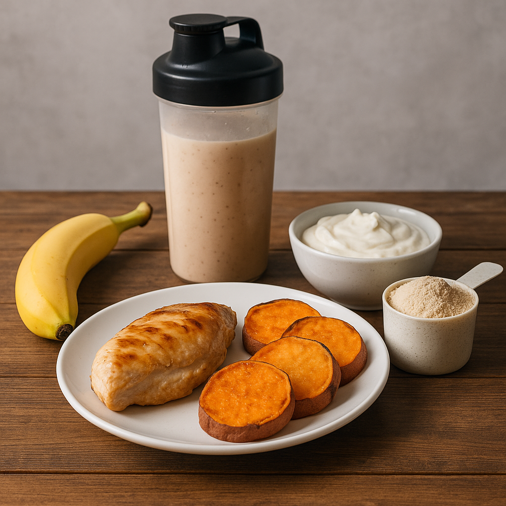 운동 후 몸 회복에 좋은 식단