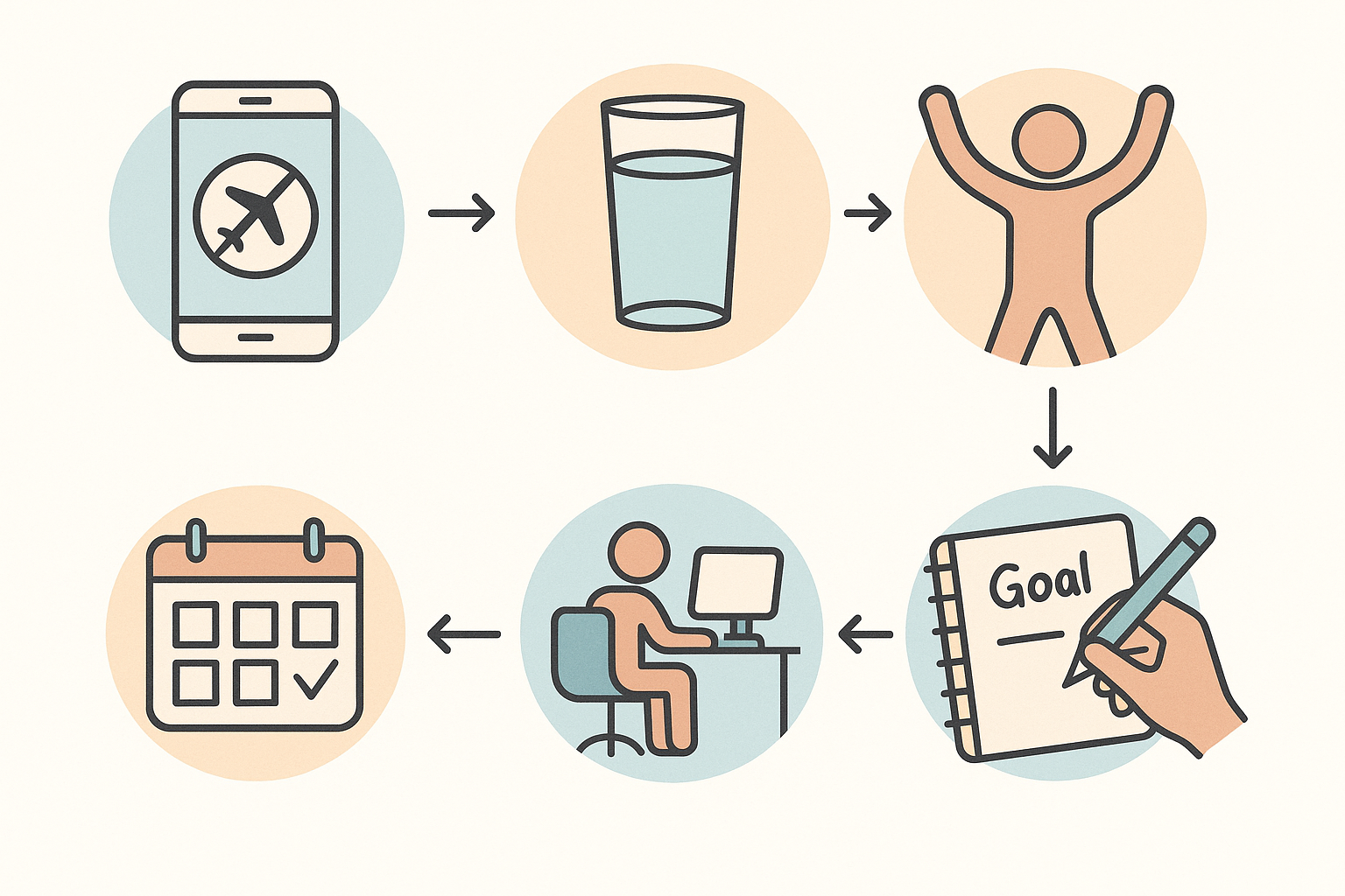 6가지 아침 골든 루틴