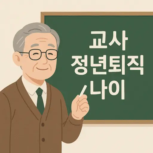 교사 정년 퇴직 나이