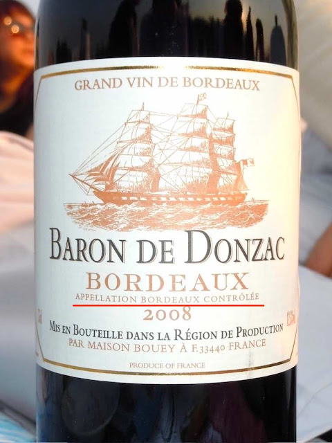 AOC 와인인 바론 드 돈작