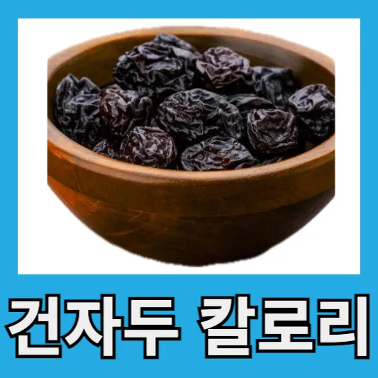 건자두(프룬) 칼로리