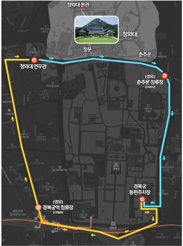 청와대 관람신청 예약 주차 꿀팁