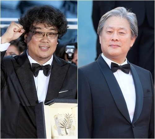 봉준호 감독님 &amp; 박찬욱 감독님 사진