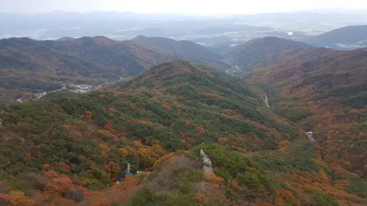 팔공산 자연휴양림 전경