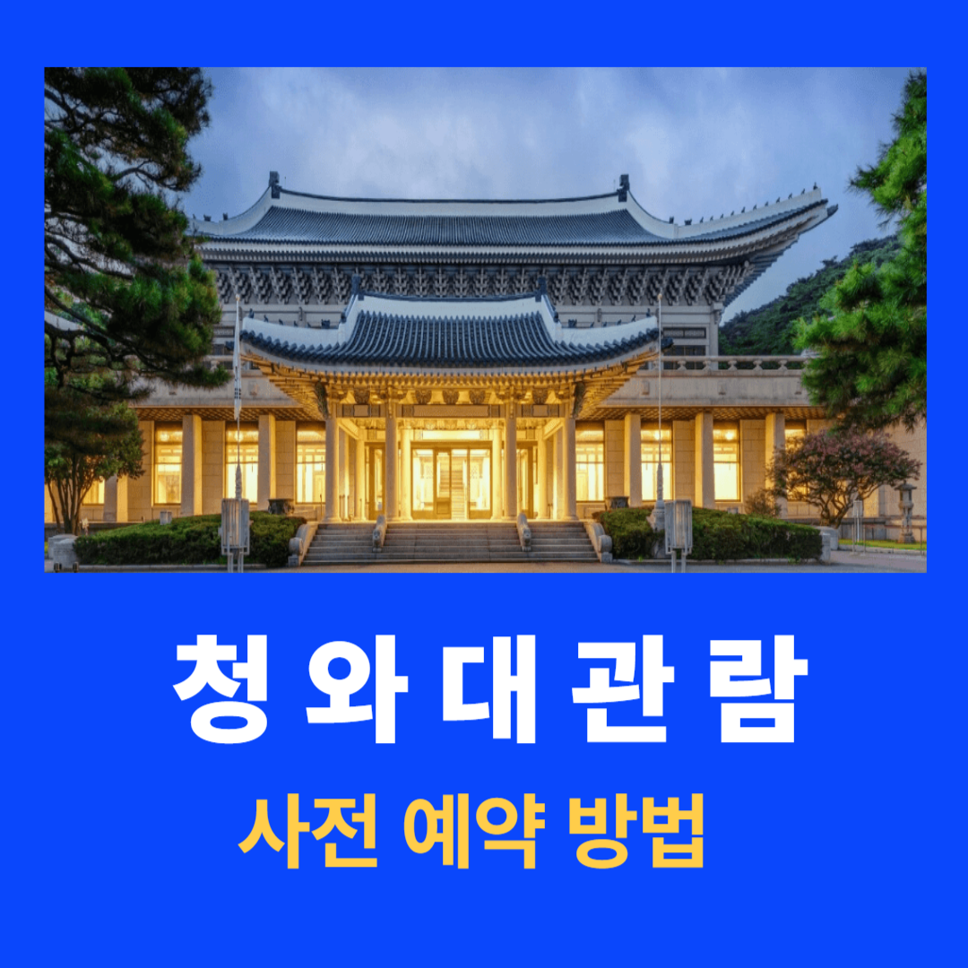청와대 관람 완벽 가이드 - 사전예약 꿀팁부터 교통편까지 총정리!