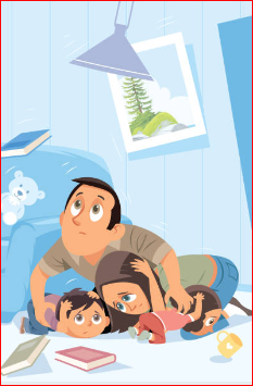 우리나라 지진 발생원인과 대피요령 및 지진조회하기