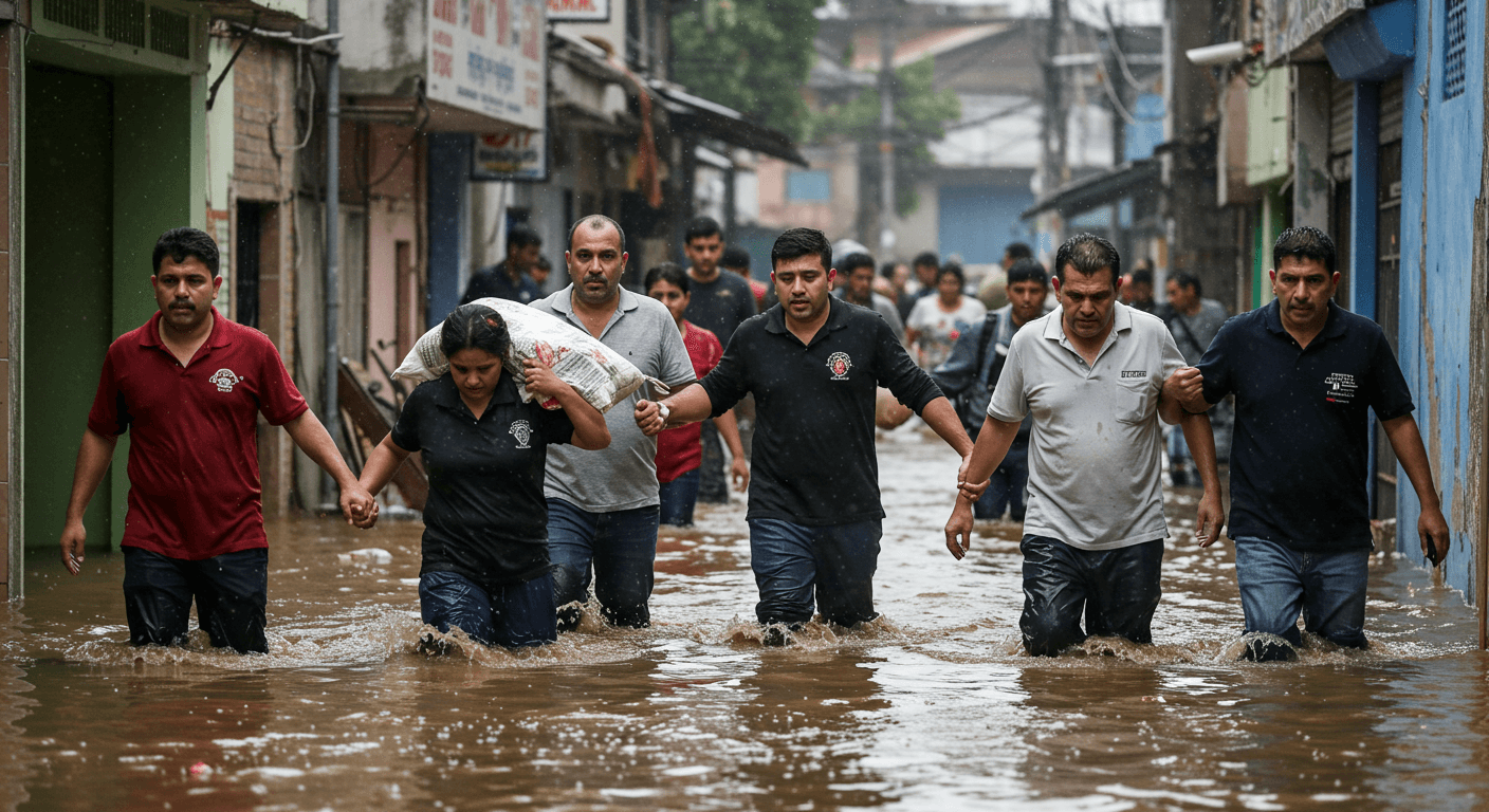 사고가 나는 모습
