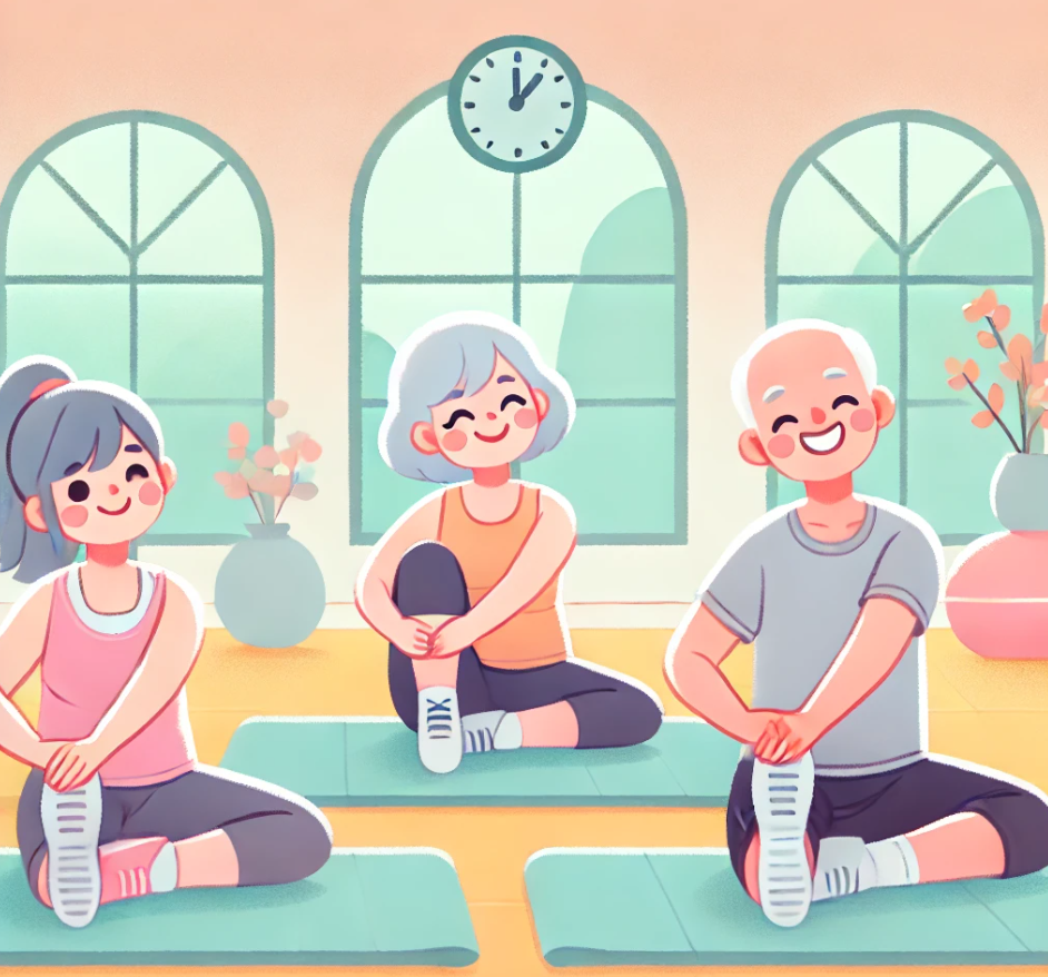 퇴행성 관절염 예방과 관련된 무릎보호 사진