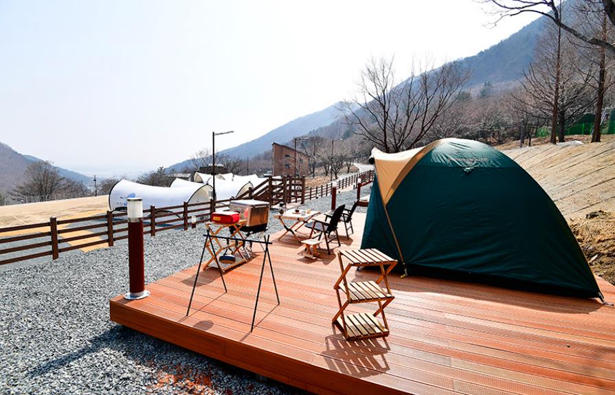 진주 월아산 자연휴양림 