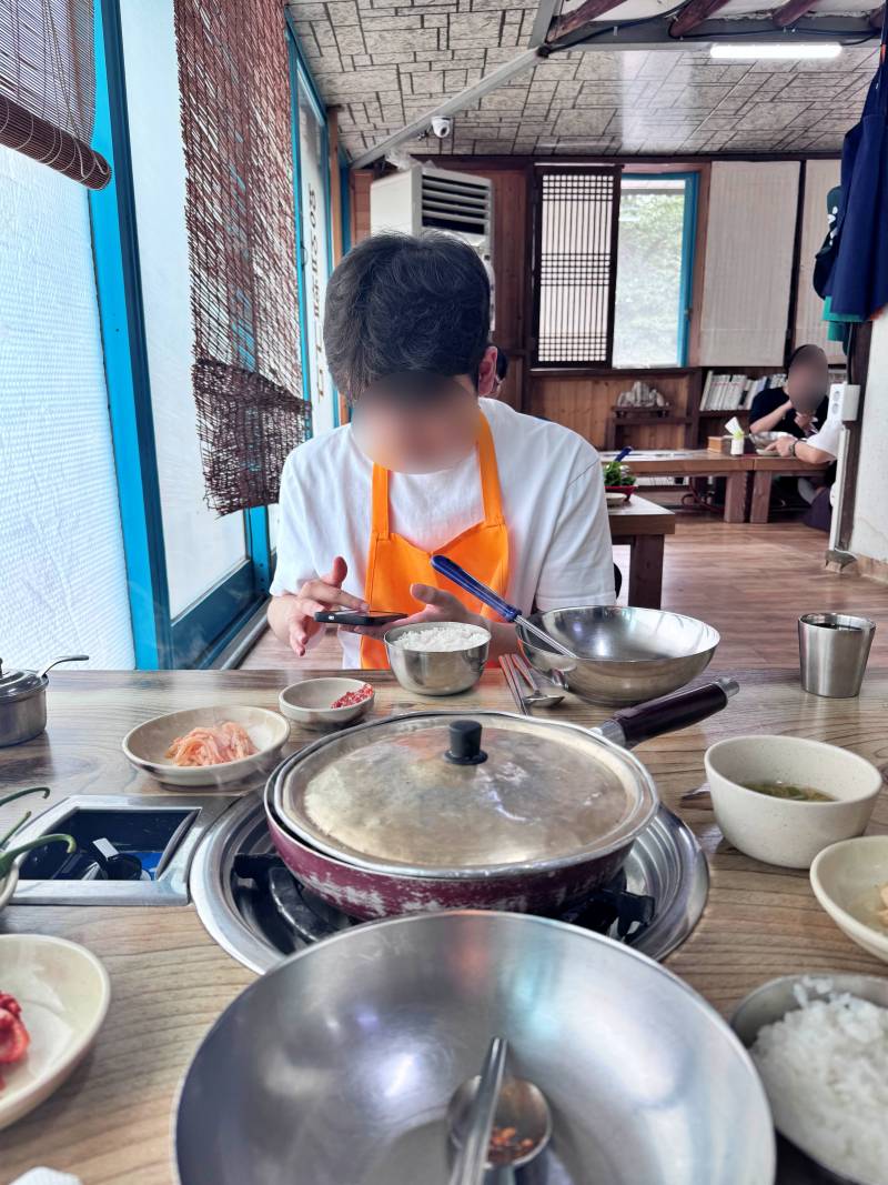 경주 남정부일기사식당 가게 내부
