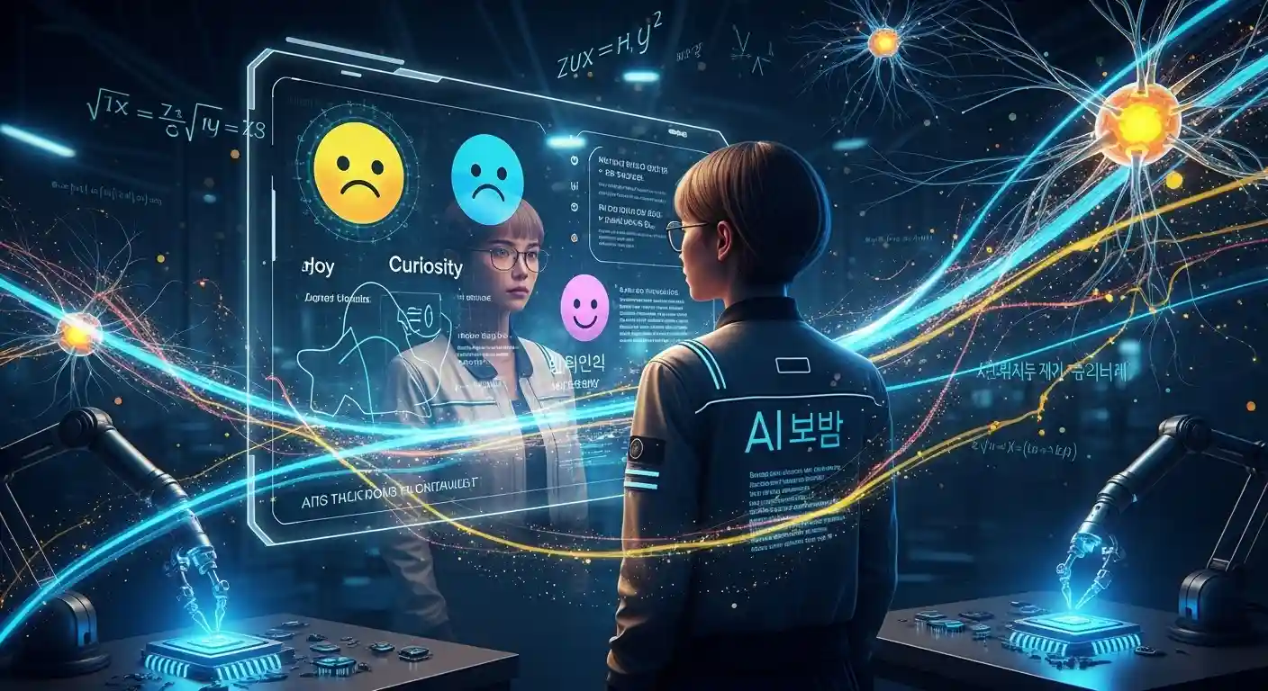 <img src="exploring_philosophical_questions_through_ai.webp" alt="AI를 통해 인간의 사고방식과 철학적 질문을 탐구하는 장면을 표현한 이미지 입니다">