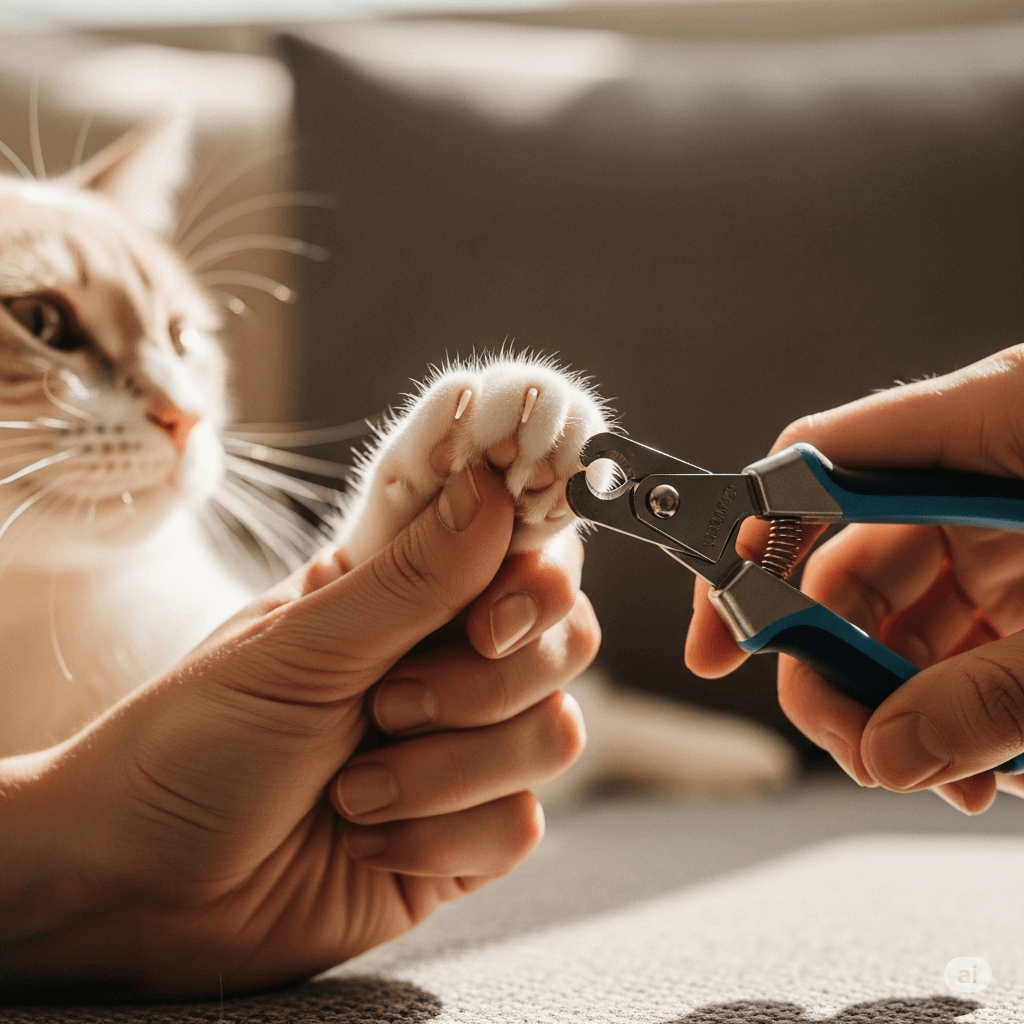 안전한 절단 위치