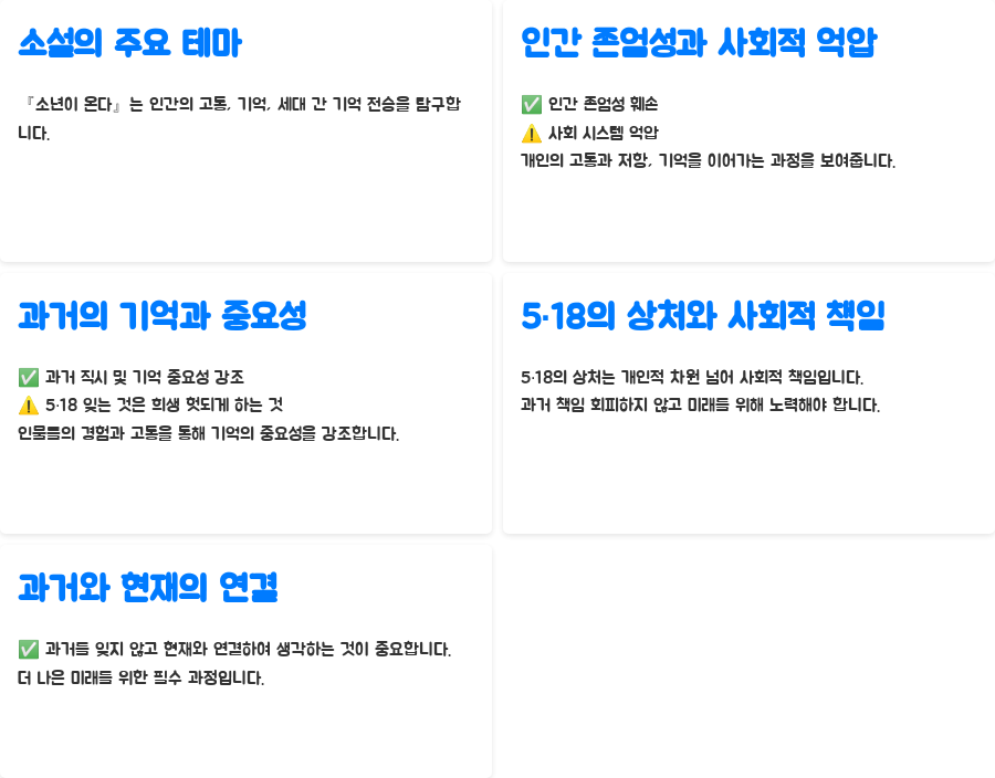 소년이 온다 줄거리, 5·18의 진실과 마주하다 - 꿀팁! 소설의 주요 테마 이해하기 소년이 온다 줄거리, 5·18의 진실과 마주하다 - 꿀팁! 소설의 주요 테마 이해하기