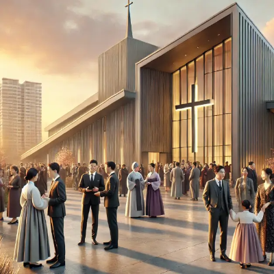 교회-새해-인사-사람들