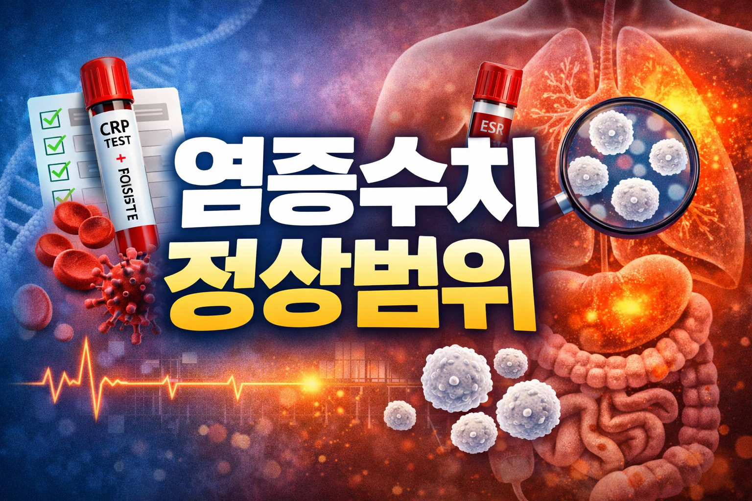 염증수치 정상범위