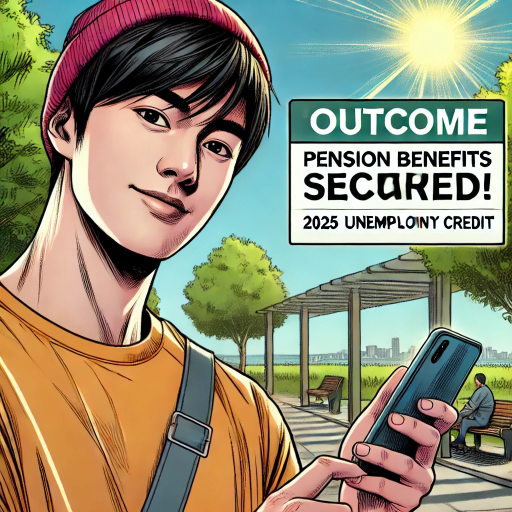 밝고 희망적인 환경에서 휴대폰 알림을 보며 웃는 남성