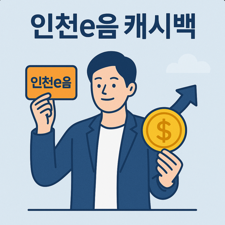 인천e음 캐시백 제도 관련 사진