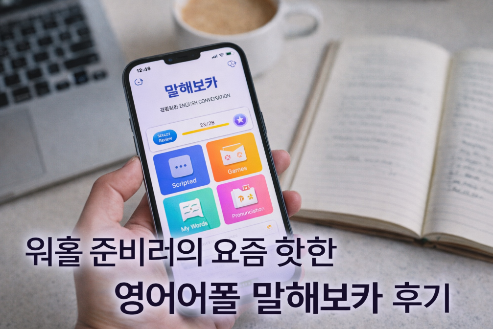 워홀 준비러가 반한 말해보카, 진짜 효과 있을까?