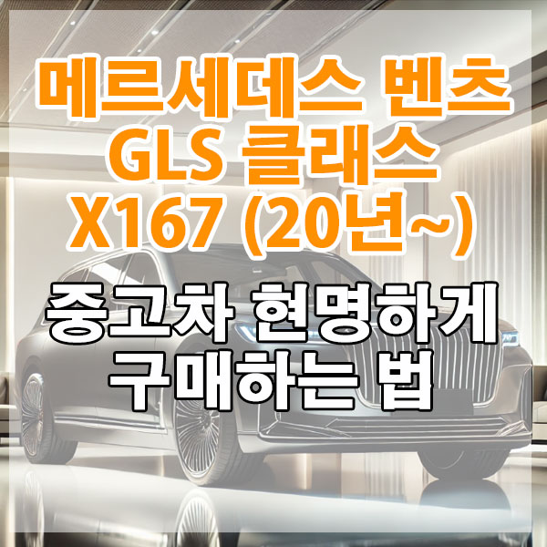 메르세데스 벤츠 GLS 클래스 X167(20년~) 중고차 현명하게 구매하는 법