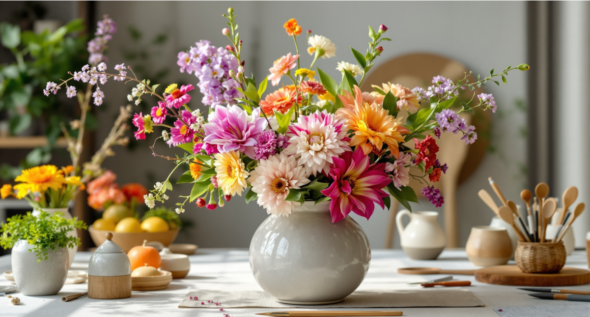 꽃꽃이 예술 관련 사진