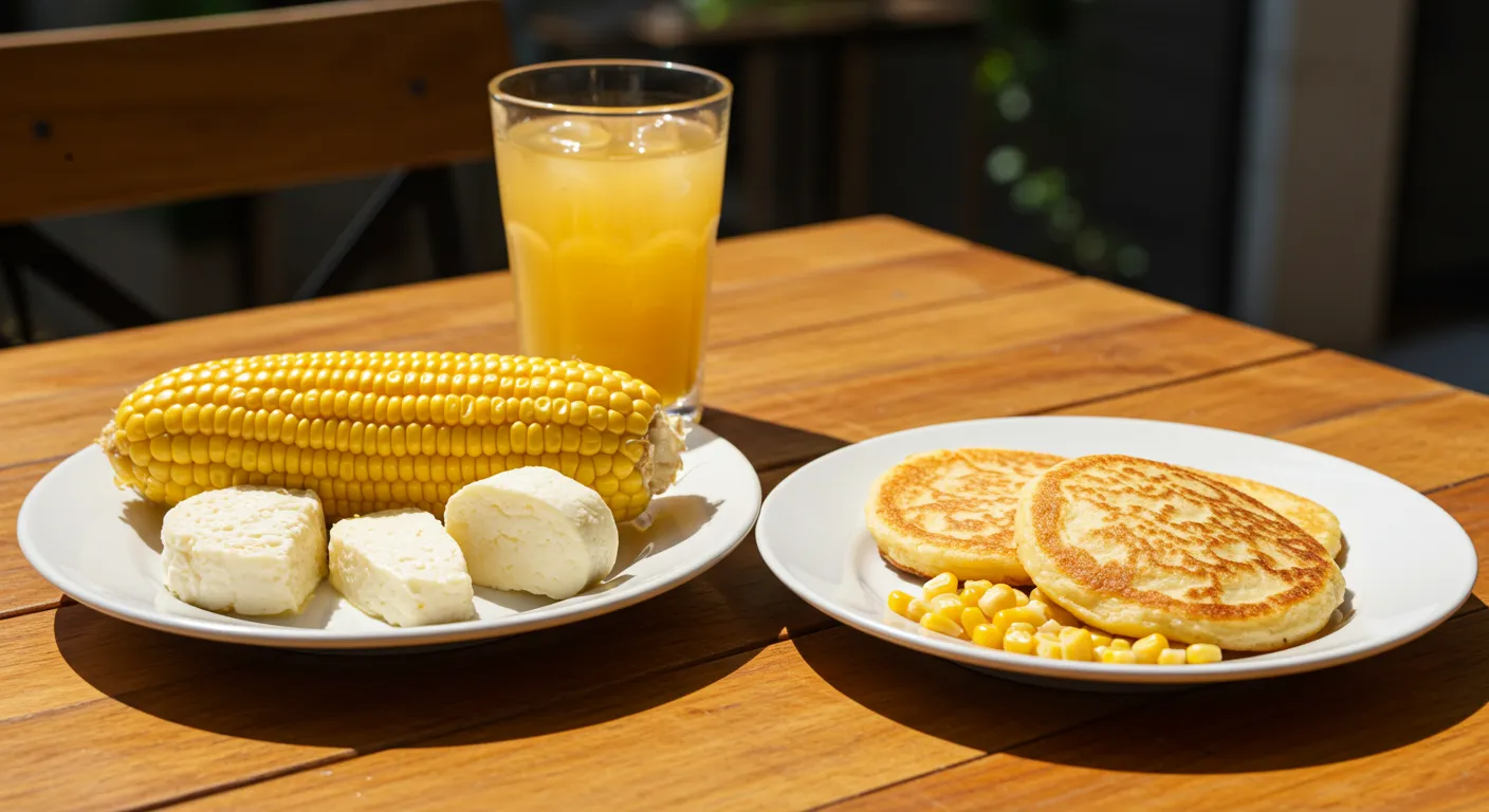 옥수수로 만든 음식