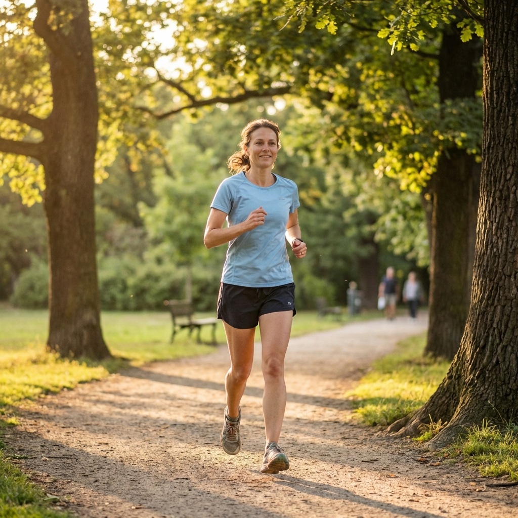 슬로우 조깅 이미지