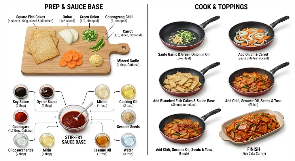 오뎅볶이 황금레시피