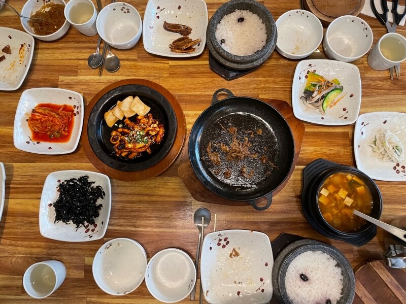 용인 처인구 남사 맛집 한정식 채아 - A정식 식사