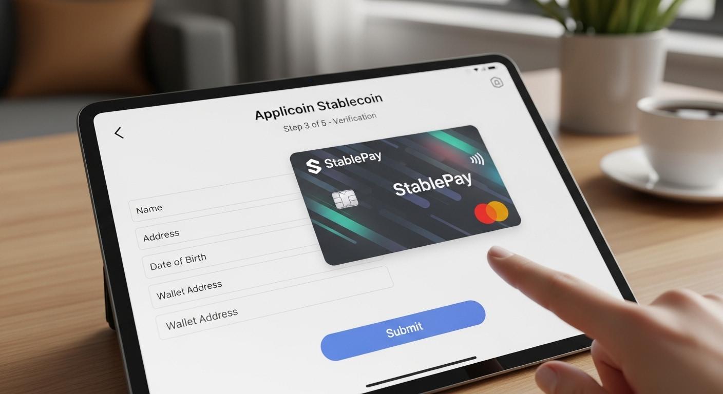 스테이블코인 카드 신청